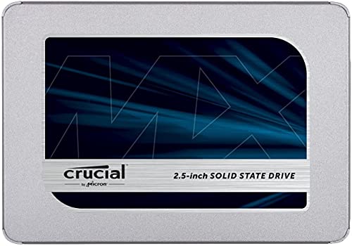 28% DESCUENTO Crucial MX500 1TB 3D NAND SATA de 2,5 pulgadas SSD Interno Hasta 560MB/s CT1000MX500SSD101 (Edición Acronis)
