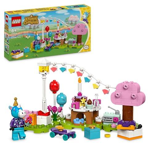 34% DESCUENTO LEGO Animal Crossing Fiesta de cumpleaños de Azulino Juguete de Construcción Creativa con Minifigura del Unicornio del Videojuegos, Regalo para Niñas y Niños de 6 Años o Más 77046