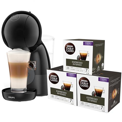 40% DESCUENTO Krups Nescafé Dolce Gusto Piccolo XS KP1A3BCAS   Cafetera de cápsulas de 15 bares,0.8L capacidad, caliente en 40 s, modo eco, color negro