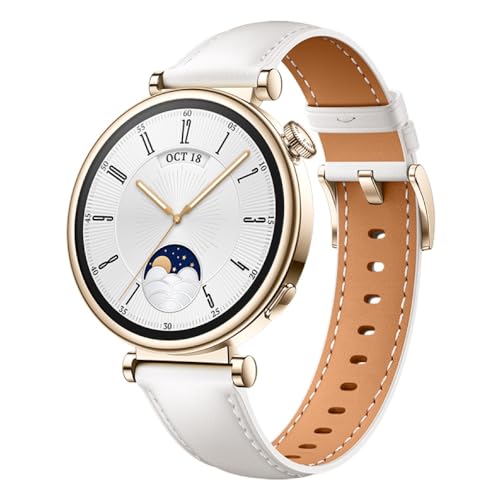 41% DESCUENTO HUAWEI WATCH GT 4 41mm Smartwatch, hasta 7 días de batería, iOS & Android, gestión de calorías, seguimiento profesional de la salud, SpO2, monitoreo de la frecuencia cardíaca, versión española, Blanco
