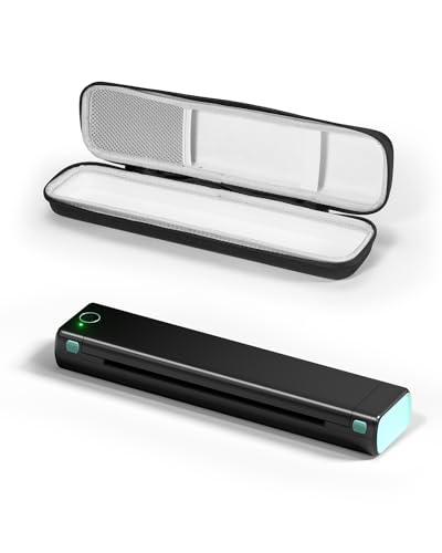 28% DESCUENTO Phomemo M08F Impresora Inalámbrica Portátil Bluetooth Impresora Móvil Sin Tinta, Compatible con Formato A4, Impresora Térmica Compatible con Smartphone y Portátil,con 1 Custodia