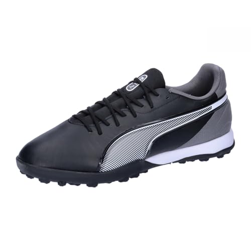 81% DESCUENTO PUMA King Match TT, Soccer Shoe Unisex Adulto, Black White Cool Dark Gray, 42 EU