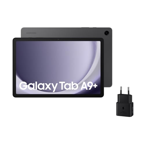 34% DESCUENTO Samsung Galaxy Tab A9+ Tablet Android, 64 GB Almacenamiento, WiFi, Pantalla 11”, Sonido 3D, Gris (Versión Española)