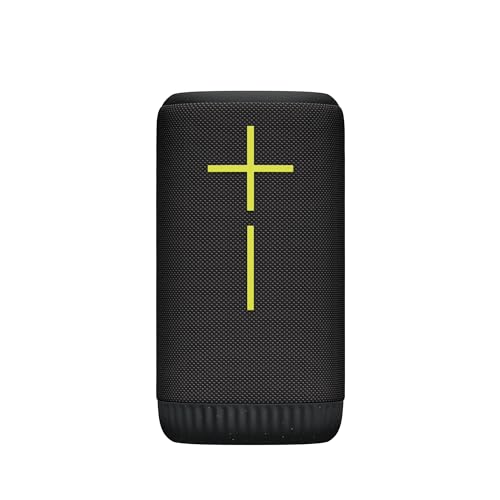 Ultimate Ears EVERBOOM, Altavoz Bluetooth portátil inalámbrico, Graves potentes, Sonido inmersivo de 360 Grados, Impermeable IP67, Flota, 20 Horas de batería, Radio de acción 55m Negro