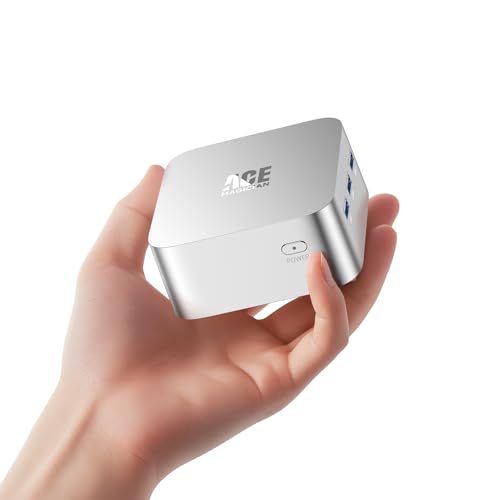 21% DESCUENTO ACEMAGICIAN T8PLUS Mini PC, Ιntel Alder Lake N100 (hasta 3,4 GHz), 16GB LPDDR5 512GB M.2 SSD, Mini Ordenador De Sobremesa Doble Ethernet,4K UHD,para Negocios Oficina en Casa