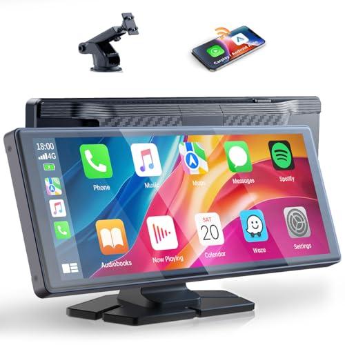 20% DESCUENTO Volam Inalámbrico Carplay Pantalla,para Apple Carplay&Android Auto,9.26 Pulgadas Pantalla táctil IPS Pantalla, Automóviles Radio de Car Audio Bluetooth Music/Siri/Mirror Link/GPS Navigation for Coche