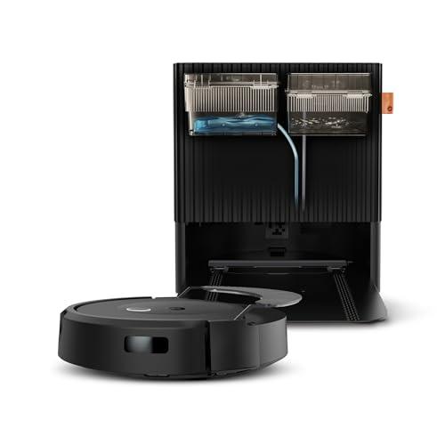 60% DESCUENTO iRobot Roomba Combo 10 MAX + Base AutoWash, Robot Aspirador y friegasuelos, Multifuncional autolimpiable, rellena el depósito Agua, Lava&Seca mopa, autovaciado, mopa retráctil, Evita obstáculos, App