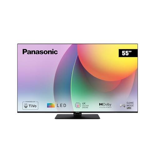 33% DESCUENTO Panasonic TB 55W60AEZ, W60 Series 55 Pulgadas 4K Ultra HD LED Smart TV, 2024, TiVo, 4K Colour Engine, Dolby Vision y Atmos, Modo De Juego Plus, para Una Experiencia Visual Excepcional