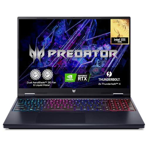 32% DESCUENTO Acer Predator Helios Neo 16 PHN16 72 97H8 Ordenador Portátil Gaming 16″ WQXGA 240Hz (Intel Core i9 14900HX, 32GB RAM, 1TB SSD, NVIDIA GeForce RTX 4070, Sin SO) Color Negro Teclado QWERTY Español