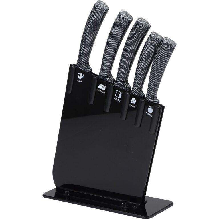 Juego de cuchillos de cocina San Ignacio con tacoma – Set completo para chefs y amantes de la cocina | Miravia