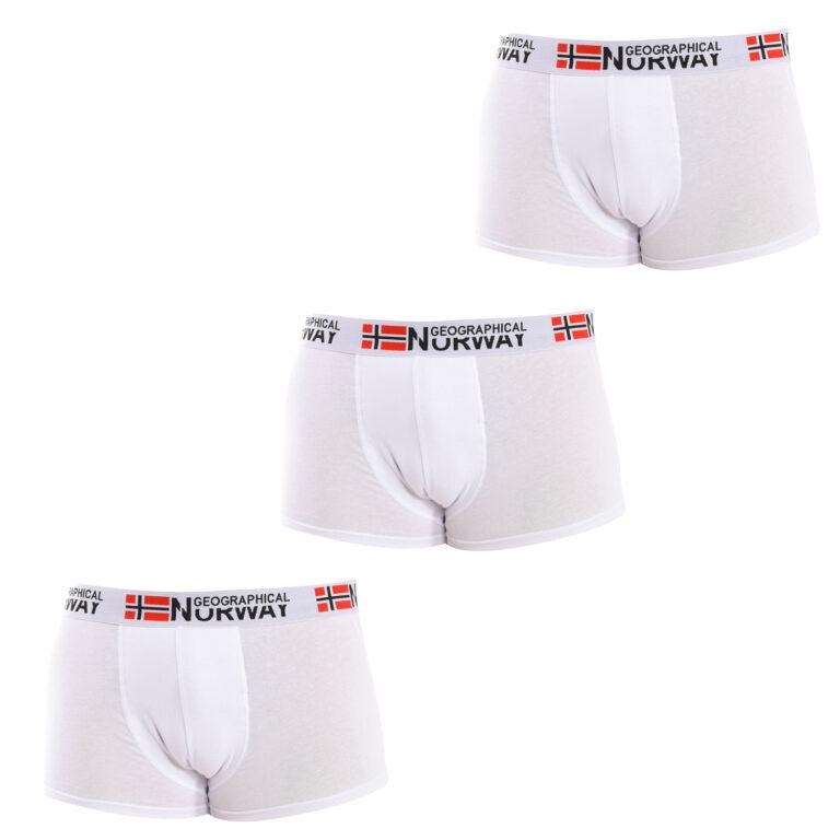 Pack de 3 Bóxers Geographical Norway GN1000 para Hombre | Miravia
