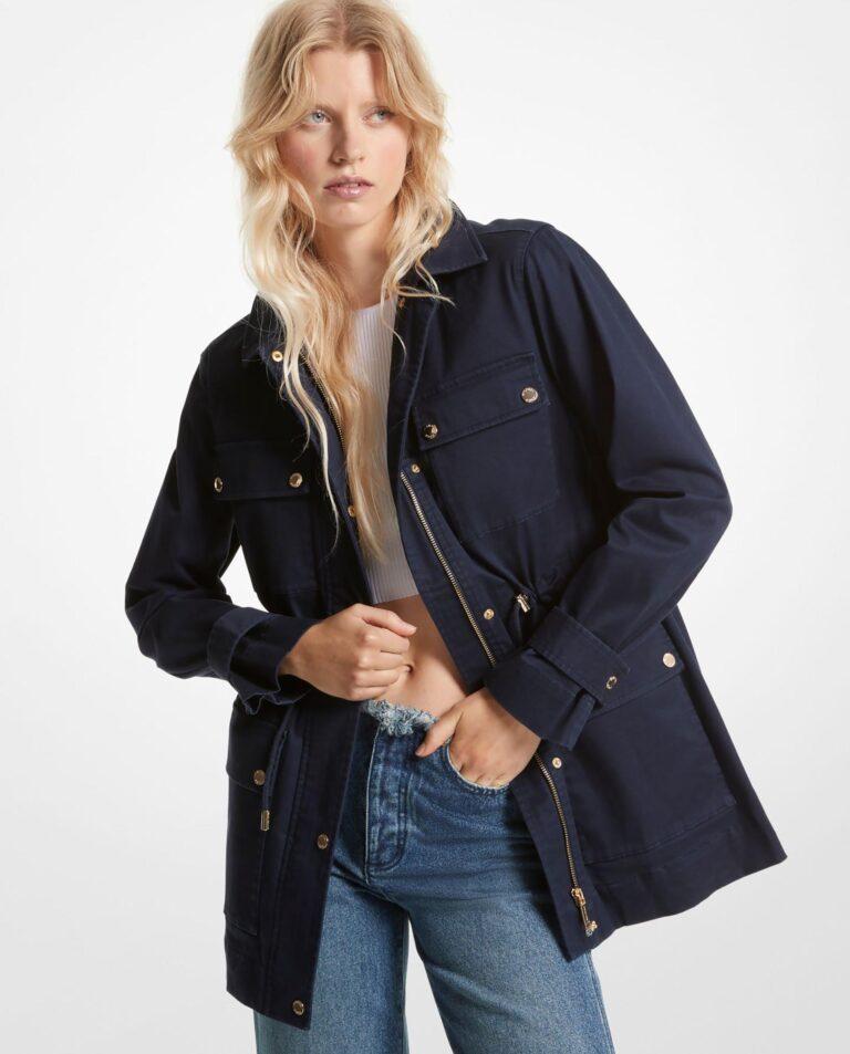 Parka de mujer de algodón orgánico estilo safari · Michael Michael Kors · El Corte Inglés