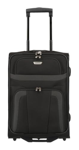 paklite Maleta de Mano con 2 Ruedas, Maleta de Viaje pequeña, Orlando, Carrito de Equipaje Blando clásico de diseño Atemporal, 53 cm, 37 litros