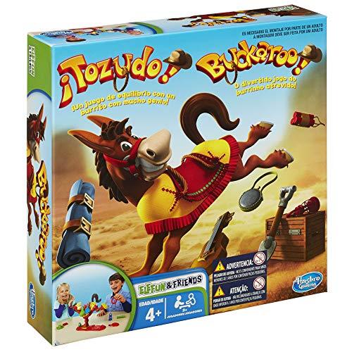 31% DESCUENTO Hasbro Gaming Juego ¡Tozudo! El Juegos de Equilibrio con un Burrito con Mucho Genio Juego de Mesa Familiar de 2 a 4 Jugadores Mayores de 4 Años