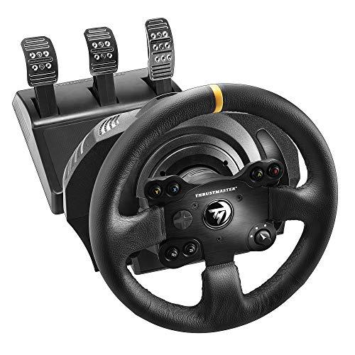 48% DESCUENTO Thrustmaster TX Racing Wheel Leather Edition   Volante Cuero negro Force Feedback para Xbox Series X|S / Xbox One / PC