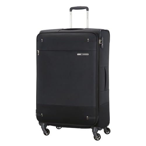 46% DESCUENTO Samsonite Base Boost Spinner M Maleta Expansible, 78 cm, 105/112.5 L, Negro (Black)