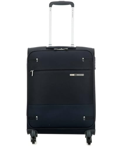 46% DESCUENTO Samsonite Base Boost Spinner S Equipaje de mano, 55 cm, 39 L, Ancho: 40 cm, Azul (Navy Blue)