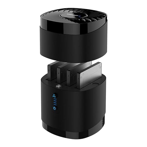 31% DESCUENTO SABRENT SSD Estación de Acoplamiento de 2,5 Pulgadas SSD/HD| hasta 16TB (4 Bahías) con Fuente de alimentación [DS 4SSD]