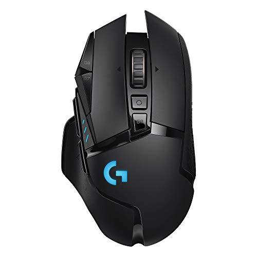 33% DESCUENTO Logitech G502 LIGHTSPEED Ratón Gaming Inalámbrico, Captor HERO 25K, 25,600 DPI, RGB, Peso Reducido, 11 Botones Programables, Batería Larga Duración, POWERPLAY compatibile, PC, Negro