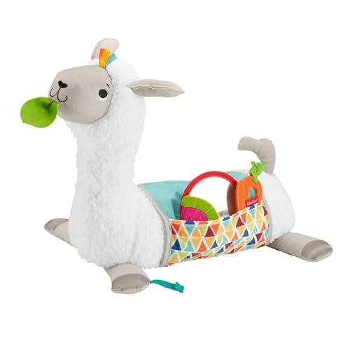 47% DESCUENTO Fisher Price Llama crece conmigo, cojín juguete sensorial para bebé recién nacido (Mattel GLK39)