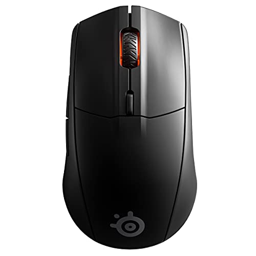 55% DESCUENTO SteelSeries Rival 3 Wireless Ratón Para Gaming Batería Con Más De 400 Horas De Duración Tecnología Dual Inalámbrico a 2.4 GHz y Bluetooth 5.0, Negro