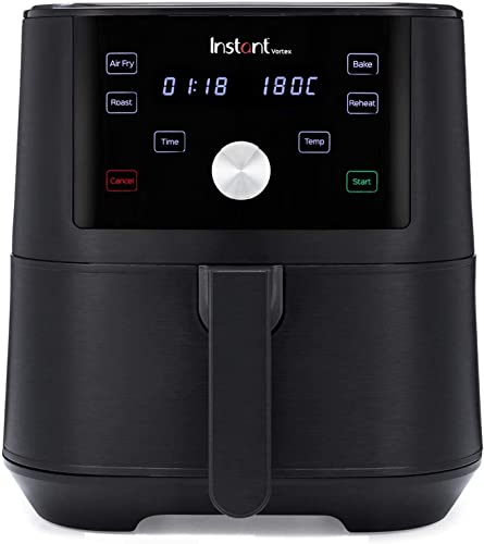 66% DESCUENTO Instant Pot Vortex 4 en 1 Freidora de Aire Digital Antiadherente con Temporizador y Función de Horno y Calentador, 1.700 W – 5,7 L