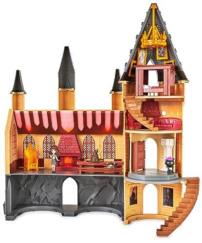 HARRY POTTER WIZARDING WORLD   CASTILLO HARRY POTTER   Castillo Hogwarts Magical Minis con 12 Accesorios, Luces, Sonidos y Muñeca de Hermione Granger exclusiva   6061842   Juguetes Niños 5 Años +