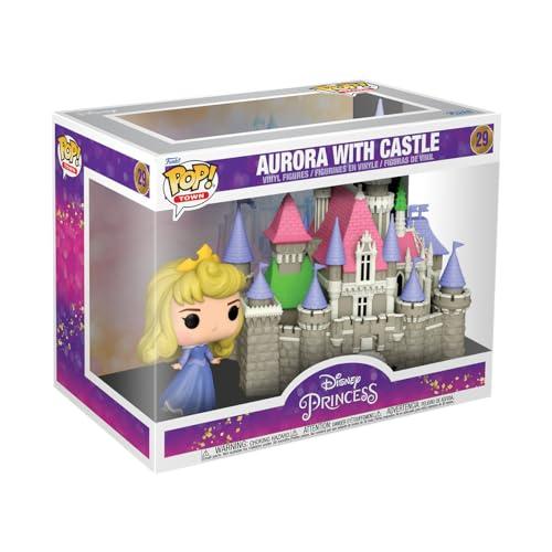 50% DESCUENTO Funko Pop! Town: Ultimate Princess Princess Aurora with Castle Disney Princesses Princesas Disney Figura de Vinilo Coleccionable Idea de Regalo Mercancia Oficial Movies Fans