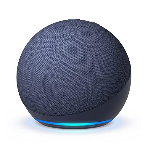 25% DESCUENTO Echo Dot (Última generación) | Altavoz inteligente wifi y Bluetooth con Alexa, con sonido más potente y de mayor amplitud | Azul marino