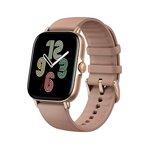 47% DESCUENTO Amazfit GTS 3 Reloj de Fitness GPS de 42 mm con Pantalla AMOLED, Monitoreo de frecuencia cardíaca, SpO2, sueño, estrés, monitoreo del Ciclo, Reloj Deportivo con más de 150 Modos Deportivos,