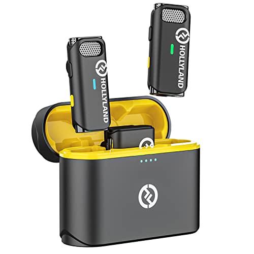 31% DESCUENTO Hollyland Lark M1 Microfono Inalambrico Solapa, 20h Duración, Cancelación de Ruido, Ideal para Entrevistas, Streaming, Adecuado a PC, Móvil y Cámara, Microfono para iPhone