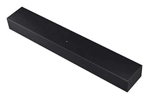 44% DESCUENTO Samsung Barra de Sonido HW C400/ZF Subwoofer Integrado, Surround Sound Expansion (SSE), Conexión a TV por Bluetooth, One Remote Control y Modo Noche