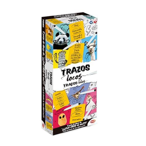 50% DESCUENTO Bizak Juego Trazos Locos, El divertido de transformar personajes para familia y amigos (30693419)