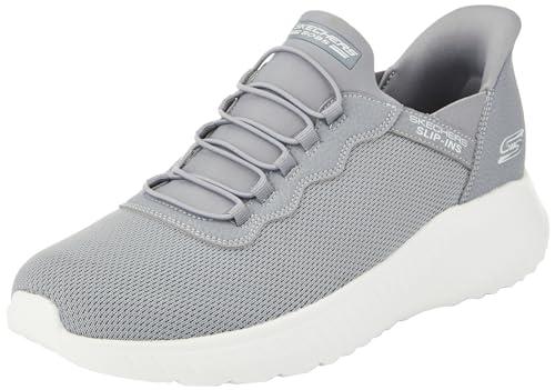 58% DESCUENTO Skechers Bobs Squad Chaos Daily Hype, Zapatillas de Deporte Hombre, Gris, 42.5 EU