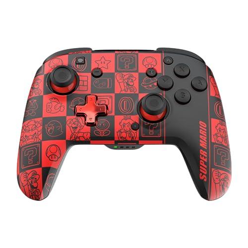 43% DESCUENTO PDP Official Wireless Deluxe Controller Nintendo Switch GLOW Super Icons