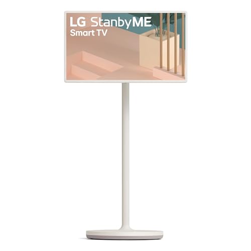 51% DESCUENTO LG 27ART10AKPL 27″, StanbyME, Smart TV, Portátil y Táctil, HDR10, WebOS 6.0, Procesador Inteligente Alta Potencia, Color Beige