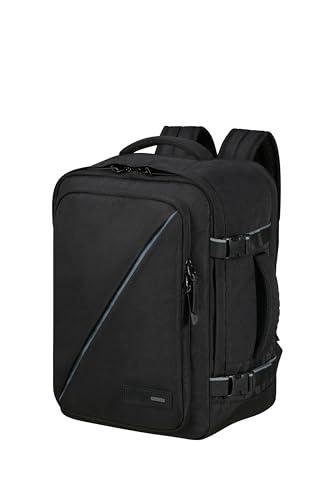 32% DESCUENTO American Tourister Take2Cabin, Bolsa De Cabina Easyjet, 36 X 20 X 45 Cm, 38 L, 0.70 Kg, Equipaje De Mano, Mochila De Avión M Para Debajo Del Asiento, Negro (Negro)