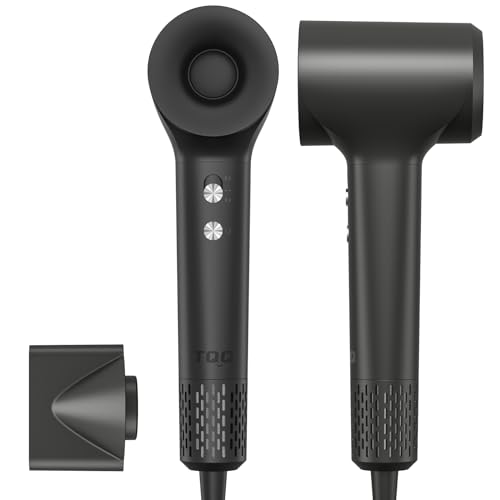 TQQ Secador Pelo Profesional, 200 Millones de Ionico Negativos, Motor Sin Escobillas de 110.000 RPM, Secador de Pelo de 57 dB, Bajo Nivel de Ruido para Casa, Viajes