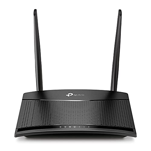TP Link TL MR110 | 4G LTE Router (Cat 4), 3G/4G Router Speed up to 300Mpbs, MicroSim, LAN/WAN Ethernet Port, Detachable Antenna, Plug&Play