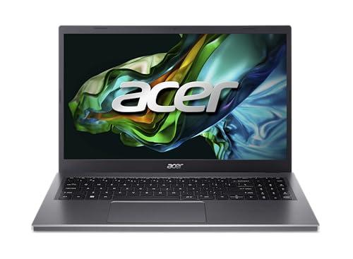 Acer Aspire 5 15 A515 58P 78JB, Ordenador Portátil 15,6” Full HD (Intel Core i7 1355U, 16GB RAM, 512GB SSD, Intel Iris Xe Graphics, Windows 11 Home) Color Gris, Teclado QWERTY Español
