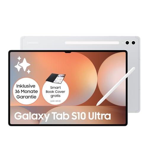 SAMSUNG Galaxy Tab S10 Ultra AI Tablet Android, 12 GB de RAM, 512 GB de Memoria, Pantalla AMOLED, Revestimiento antirreflectante, Incluye S Pen, WiFi, Platinum Silver