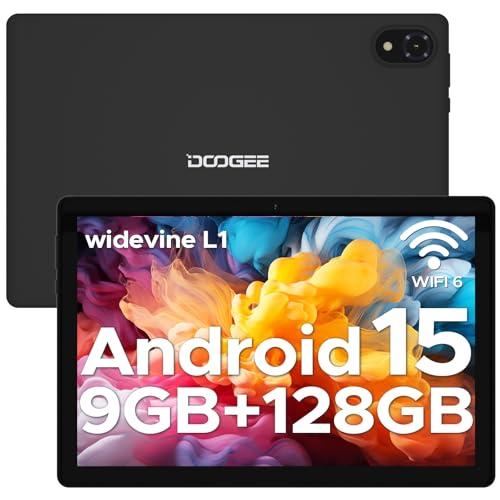 33% DESCUENTO DOOGEE U10 Andriod 15 Tablet, Tablet 10 Pulgadas, WiFi 6 Tablet para niños, 9GB RAM+128GB ROM Tablet pc, 1280 * 800 IPS, TÜV, 5060mAh, Face ID, OTG, Bluetooth 5.0, 8MP+5MP, Gris