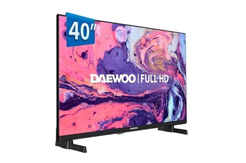 Daewoo 40DM65FV 2025 40″ Smart TV Full HD HDR 1920 x 1080, Diseño sin Marcos, Dolby Audio
