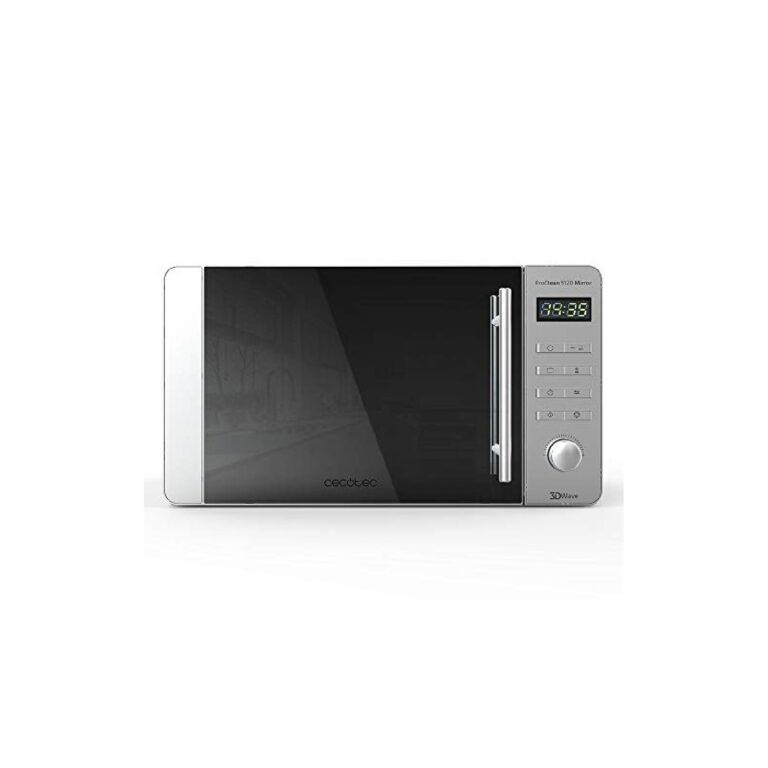 Cecotec Microondas ProClean 5120 Inox. 700 W Grill 800 W Capacidad 20 L Revestimiento Ready2Clean para mejor Limpieza Tecnología 3DWave 8 | Miravia
