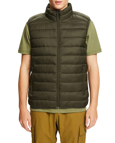 Chaleco ultraligero de hombre fibras recicladas · Esprit · El Corte Inglés