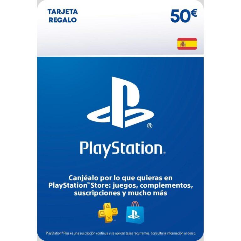 Tarjeta Prepago Pin Recarga Cuenta Playstation Store Network PSN 50€ Sony Entrega Instant Digital por eMail | Miravia