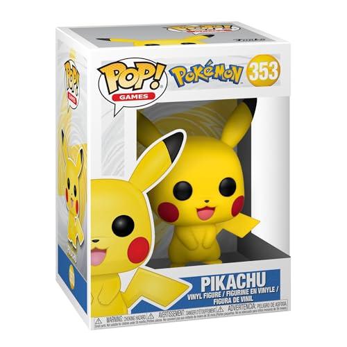 Funko POP! Games: Pokemon Pikachu Figuras Miniaturas Coleccionables Para Exhibición Idea De Regalo Mercancía Oficial Juguetes Para Niños Y Adultos Fans De Video Games