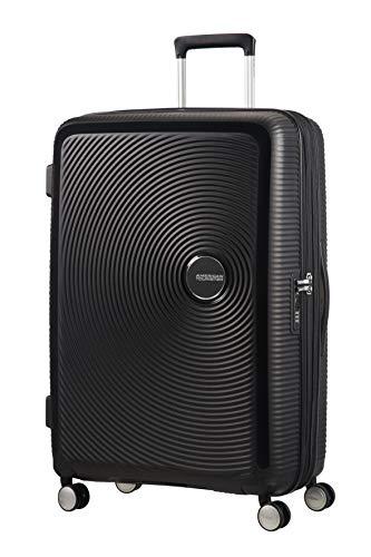 38% DESCUENTO American Tourister Soundbox   Spinner L Expandible Suitasa, 77 cm, 110 L, Negro (bajo Negro)