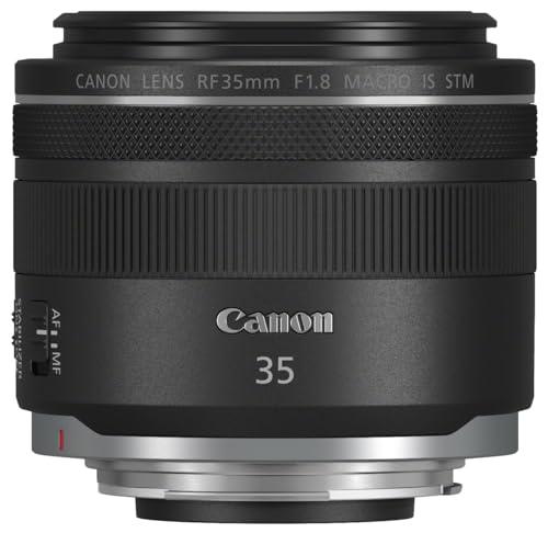 23% DESCUENTO Canon Objetivo RF 35mm F1.8 Macro IS STM Lente Gran Angular Estabilizador Óptico 5 Pasos, Ligero, Foto Detalle y Vídeo | Compatible Sistema EOS R
