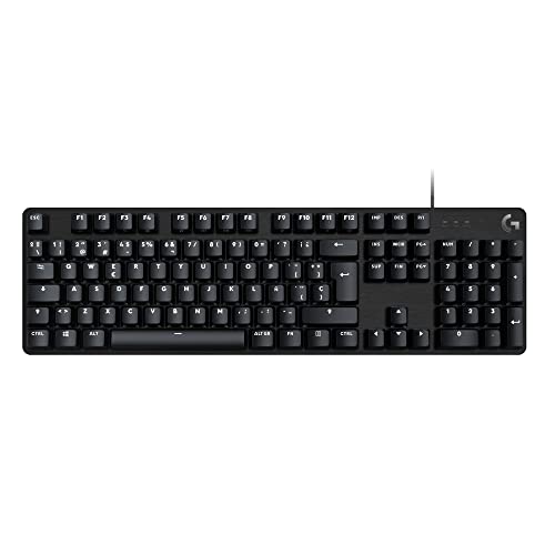 45% DESCUENTO Logitech G413 SE Full Size Teclado Mecánico para Gaming   Retroiluminado con Interruptores Mecánicos Táctiles, Anti Ghosting, Compatible con Windows, macOS, Disposición QWERTY Español   Negro